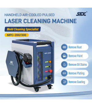 SFX MPC 300W Laser Mold Cleaning Machine Pulse Air Cooled Laser Cleaner Rust Remover SFX MPC 300W Laser Mold Cleaning Machine Pulse Air Cooled Laser Cleaner Rust Remover