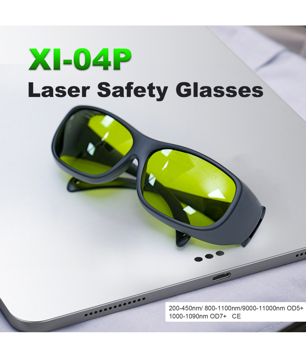 Lunettes de protection XI-04P pour nettoyeur laser et machine à souder laser