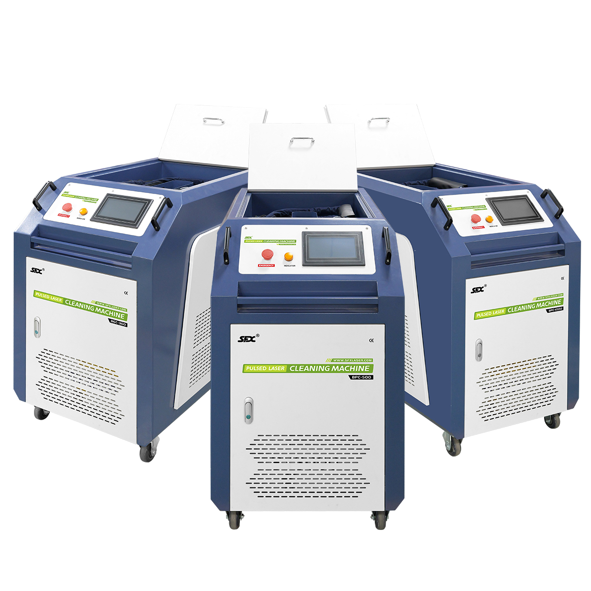 500W 1000W 2000W Pulse Laser Cleaning Machine Laser Metal Rust Oil