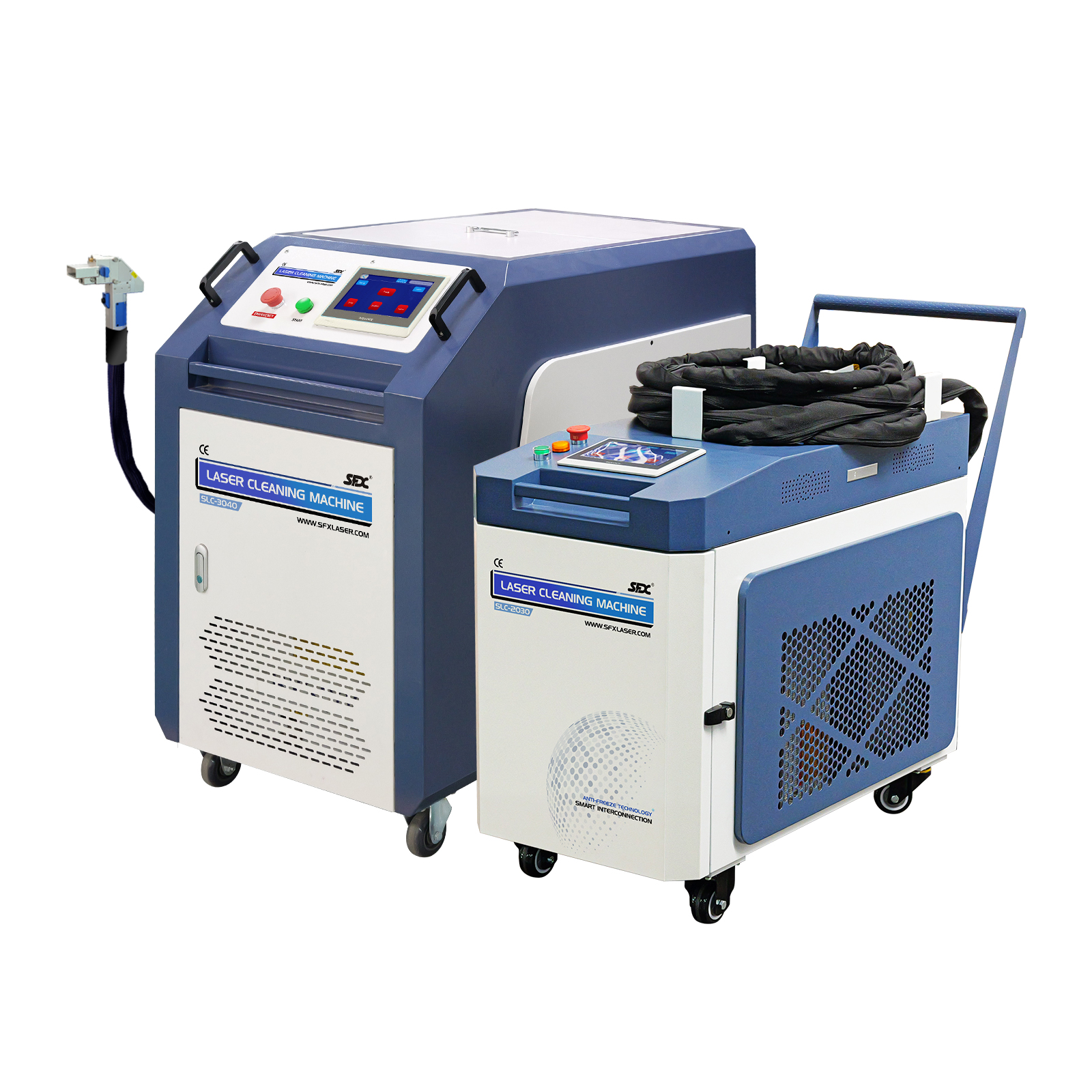 1500W 2000W 3000W SmartLink Handheld Laser Rostentferner Effiziente kontinuierliche Laser-Reinigungsmaschine