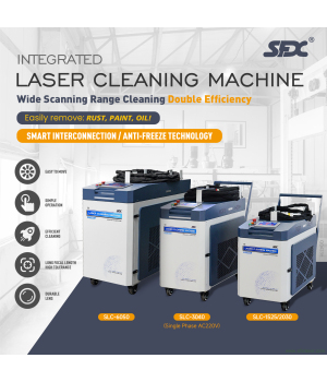 US Stock SLC 1500W 2000W 3000W 6000W Handheld Laser Rust Remover Efficient Continuous Laser Cleaning Machine