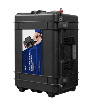 SFX 300W 500W Suitcase-style Pulsed Laser Cleaning Machine Portable Handheld Laser Rust Remover