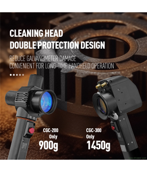 300-W-Offroad-Pulslaser-Reinigungsmaschine zum Entfernen von Rost und Ölgemälden im Außenbereich