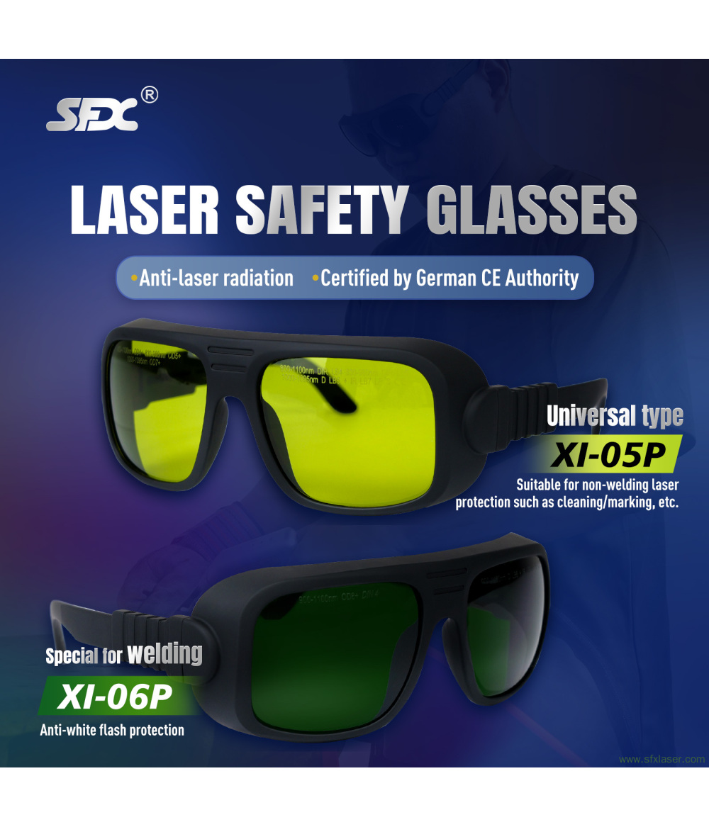 SFX Laser Safety Glasses for Laser Welding Cleaning and Marking SFX Laser Safety Glasses for Laser Welding Cleaning and Marking