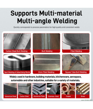 Soldadora láser de fibra portátil SFX ALW-1200A de 1200 W refrigerada por aire para metales finos y acero inoxidable.