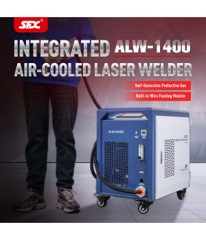 SFX 1400W Selbstgeneriertes Gas Luftgekühltes Laserschweißgerät ALW-1400 Hand-Metalllaserschweißgerät