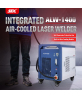 Soldadora láser portátil para metal ALW-1400 con refrigeración por aire integrada SFX de 1400 W Soldadora láser portátil para metal ALW-1400 con refrigeración por aire integrada SFX de 1400 W