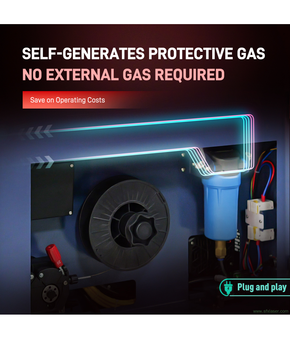 SFX 1400W Integrated Air-cooled Laser Welding Machine ALW-1400 Handheld Metal Laser Welder SFX 1400W Integrated Air-cooled Laser Welding Machine ALW-1400 Handheld Metal Laser Welder