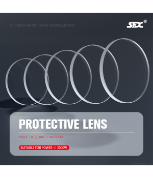 Lentille de protection pour machine de soudage laser portable refroidie par air SFX