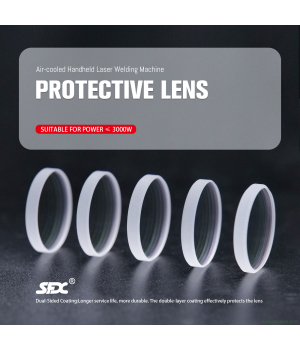 Lentille de protection pour machine de soudage laser portable refroidie par air SFX