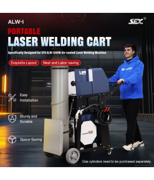 Machine de soudage laser refroidie par air SFX ALW-1200 Chariot de soudage laser portable Machine de soudage laser refroidie par air SFX ALW-1200 Chariot de soudage laser portable