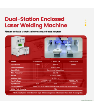 1500W 2000W 3000W Fully Enclosed Platform Automatic Laser Welding Machine Intelligent Metal Laser Welder