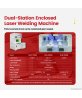 1500W 2000W 3000W Fully Enclosed Platform Automatic Laser Welding Machine Intelligent Metal Laser Welder 1500W 2000W 3000W Fully Enclosed Platform Automatic Laser Welding Machine Intelligent Metal Laser Welder
