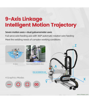Máquina de soldadura láser automática con plataforma totalmente cerrada de 1500 W, 2000 W y 3000 W, soldadora láser inteligente para metal.