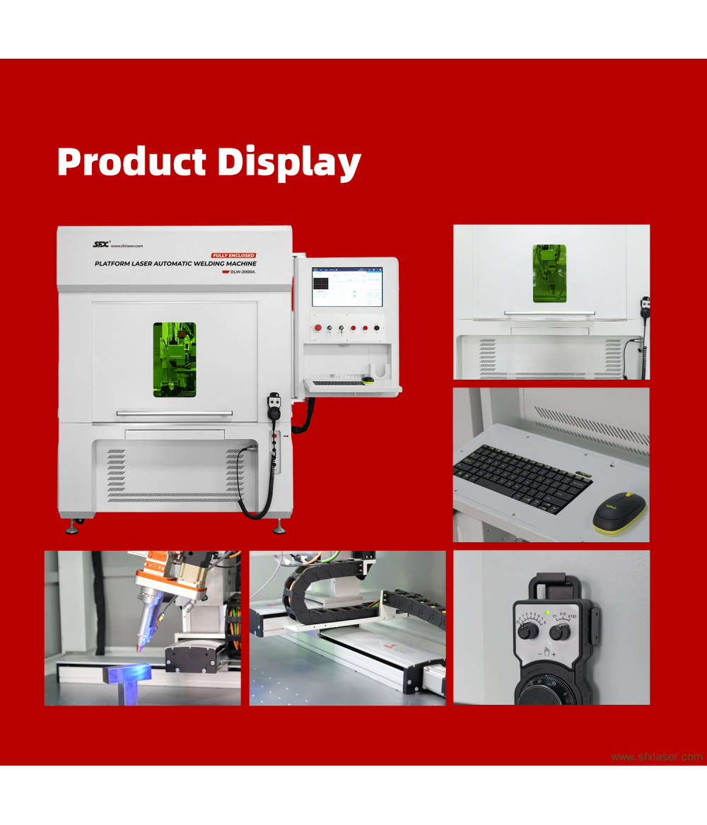 1500W 2000W 3000W Fully Enclosed Platform Automatic Laser Welding Machine Intelligent Metal Laser Welder 1500W 2000W 3000W Fully Enclosed Platform Automatic Laser Welding Machine Intelligent Metal Laser Welder