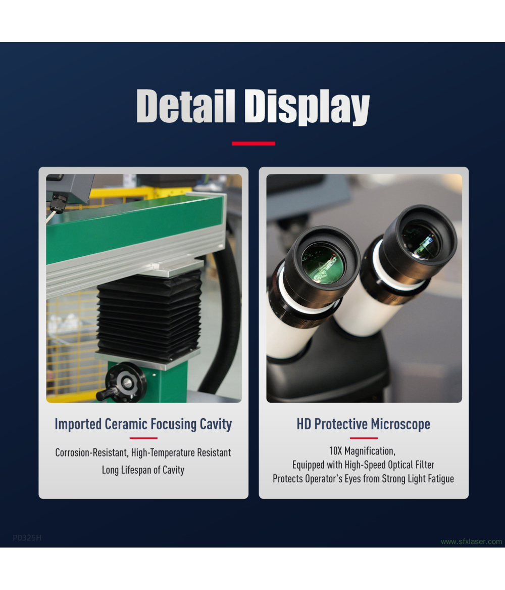 SFX 200W 400W Laserschweißgerät zur Reparatur von Formen, Präzisions-Formrestaurations-Laserschweißgerät SFX 200W 400W Laserschweißgerät zur Reparatur von Formen, Präzisions-Formrestaurations-Laserschweißgerät