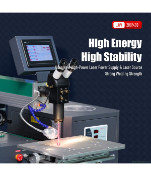 Máquina de soldadura láser SFX de 200 W y 400 W para reparación de moldes y restauración de moldes de precisión.