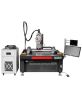 Máquina de soldadura láser automática de plataforma de 1000W, 1500W, 2000W, 3000W, soldador láser de placa de Metal fino