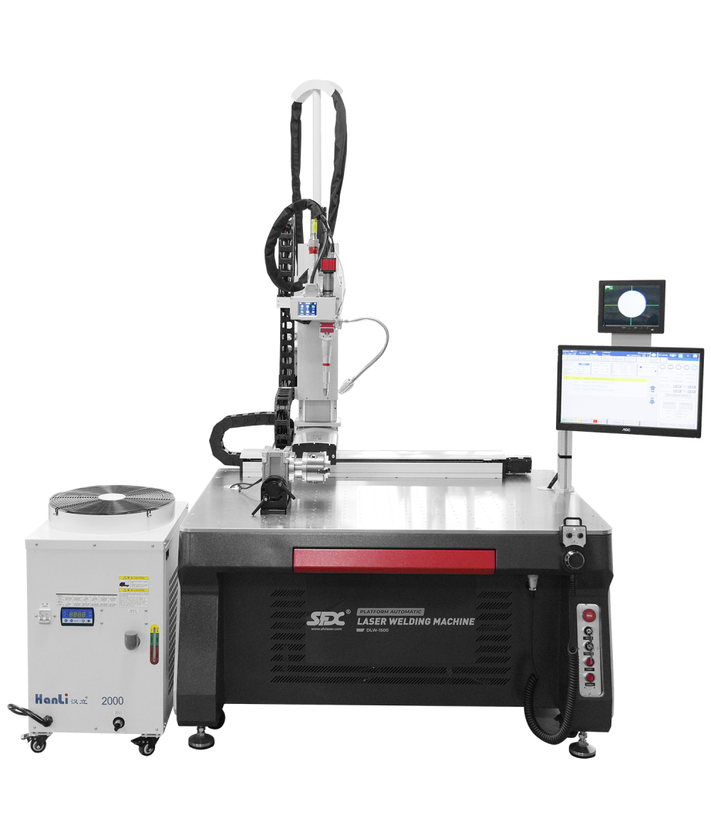 1000W 1500W 2000W 3000W Plate-forme Machine de soudage laser automatique Soudeuse laser à plaque métallique mince