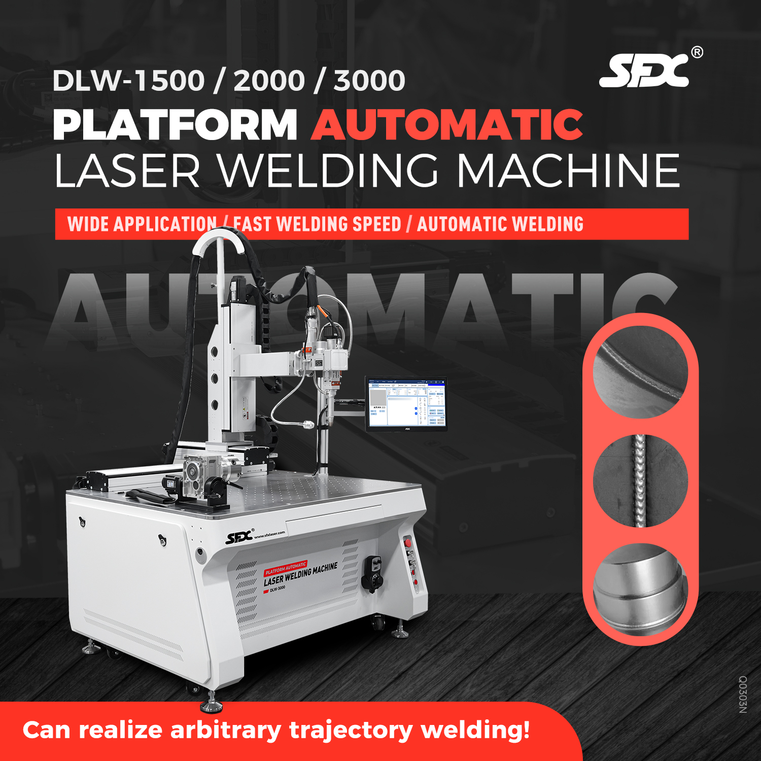 1500W 2000W 3000W Platform Automatic Laser Welding Machine Thin Metal Plate Laser Welder