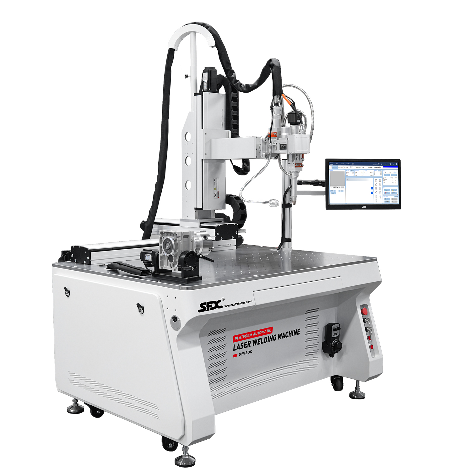 ギルページ 1500W 2000W 3000W Platform Automatic Laser Welding Machine Thin