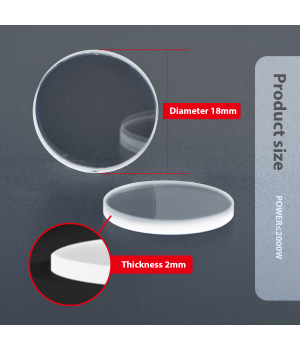 Lentille de protection pour soudeuse laser à fibre métallique pour machine de soudage laser portable