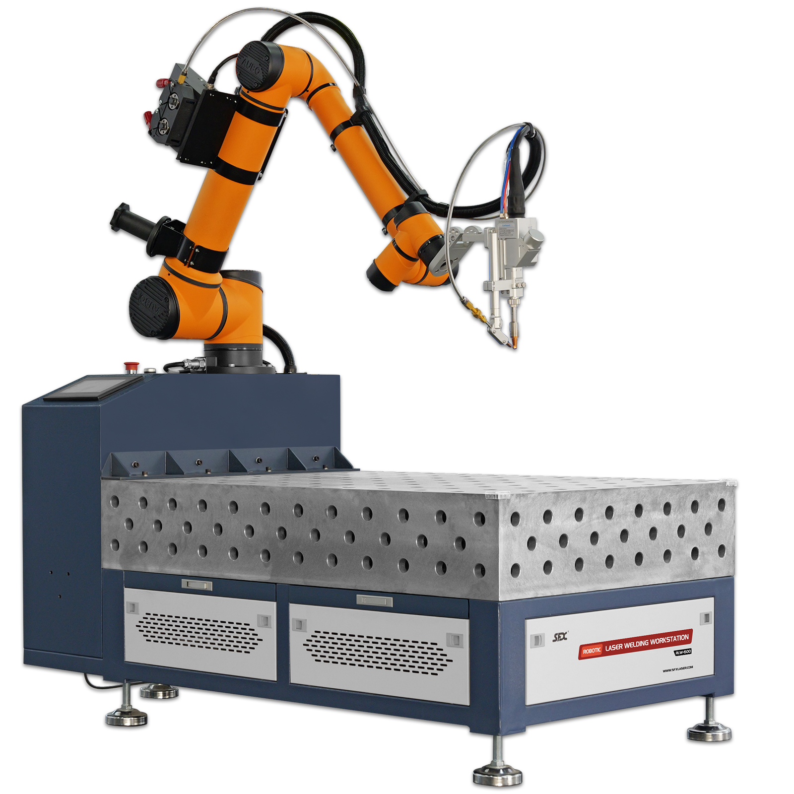 SFX 1500W 2000W 3000W Roboter-Laserschweißstation Sechsachsige automatische Schweißmaschine