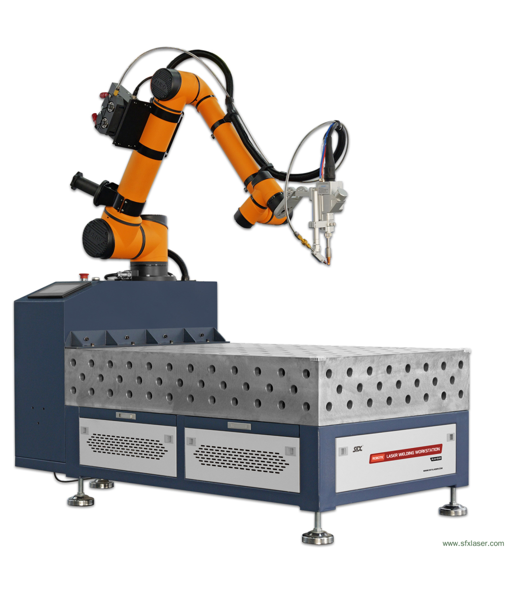 SFX 1500W 2000W 3000W Roboter-Laserschweißstation Sechsachsige automatische Schweißmaschine SFX 1500W 2000W 3000W Roboter-Laserschweißstation Sechsachsige automatische Schweißmaschine