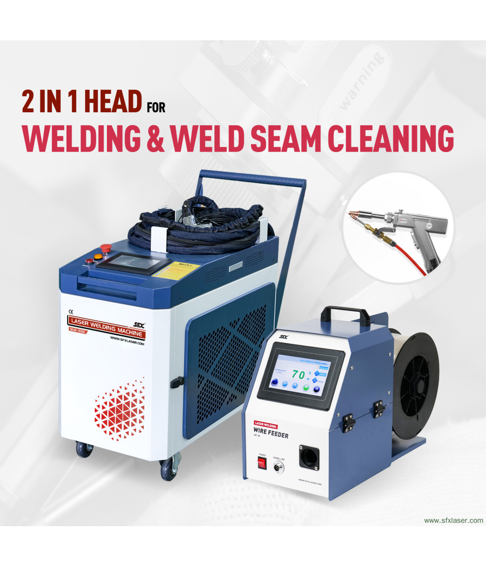 SFX SLW 1500W 2000W 3000W 2 in 1 Handheld Laser Welding Machine SFX SLW 1500W 2000W 3000W 2 in 1 Handheld Laser Welding Machine