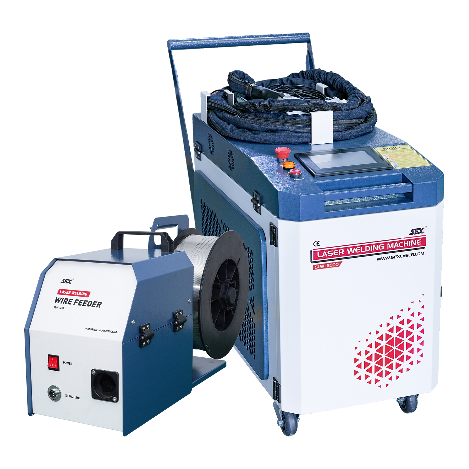 US Stock SFX SLW 1500W 2000W 3000W 2-in-1 Handheld Laser Welding Machine
