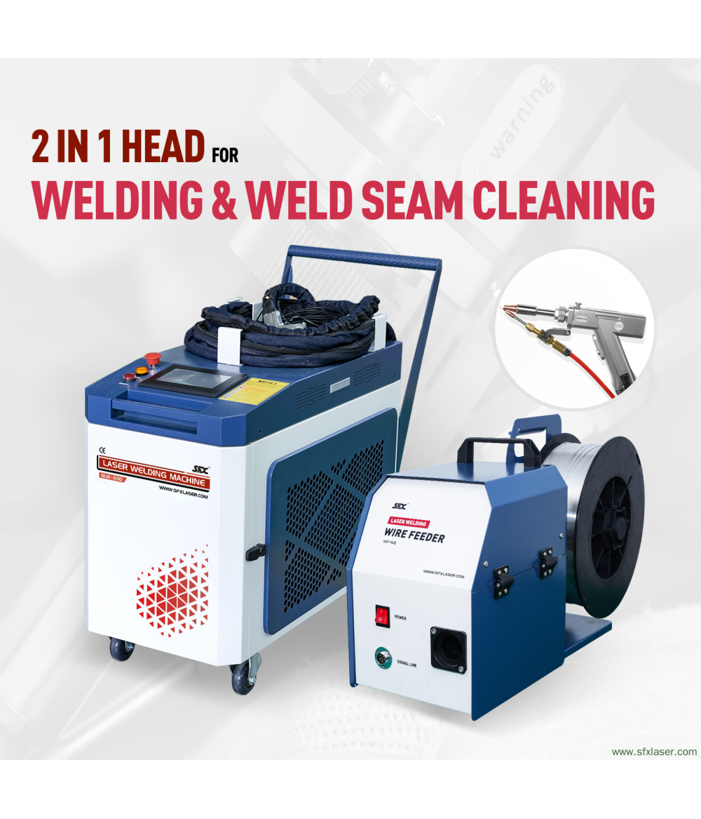 US Stock SFX SLW 1500W 2000W 3000W 2-in-1 Handheld Laser Welding Machine US Stock SFX SLW 1500W 2000W 3000W 2-in-1 Handheld Laser Welding Machine