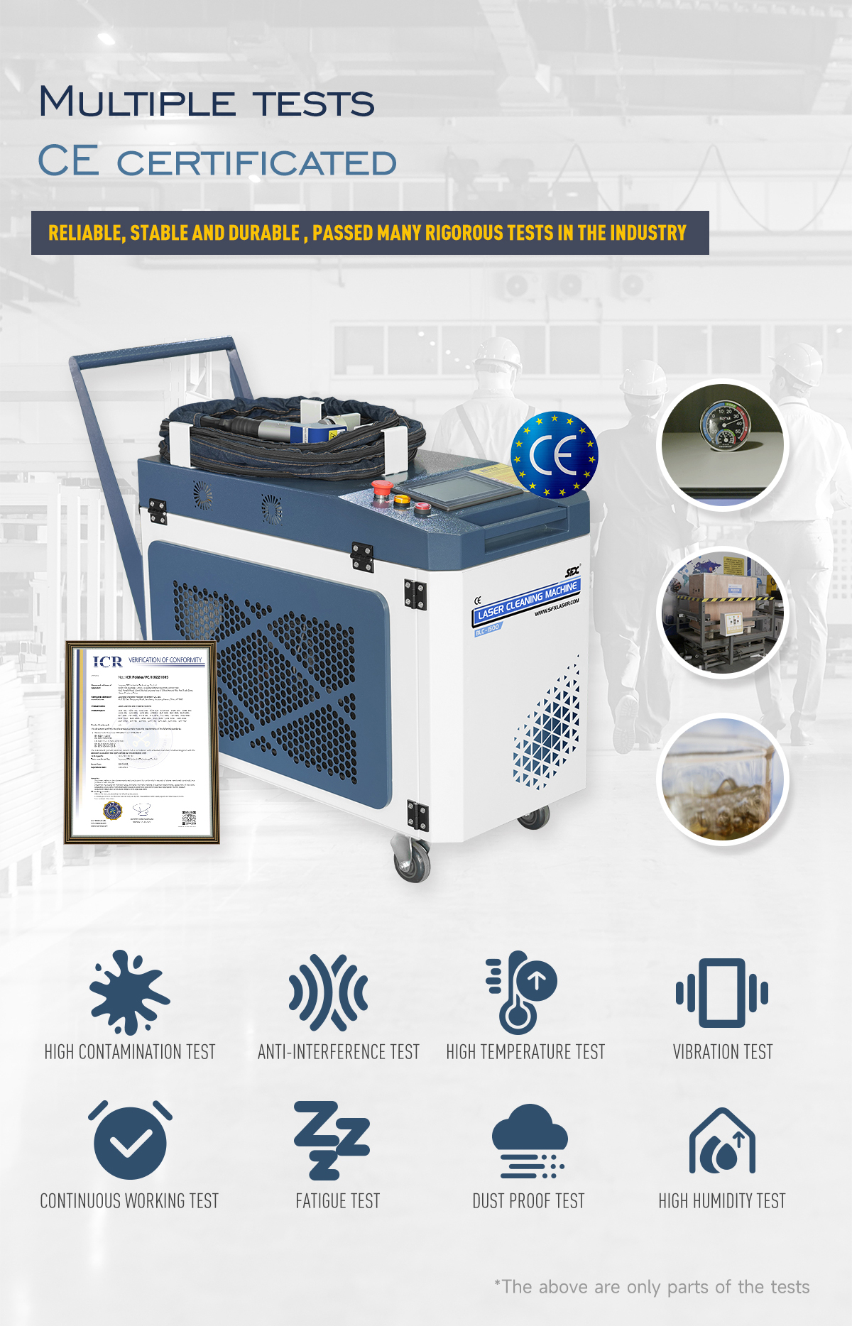 Nettoyeur laser portable à bas prix 3000W HC200 AU3TECH Fabricants
