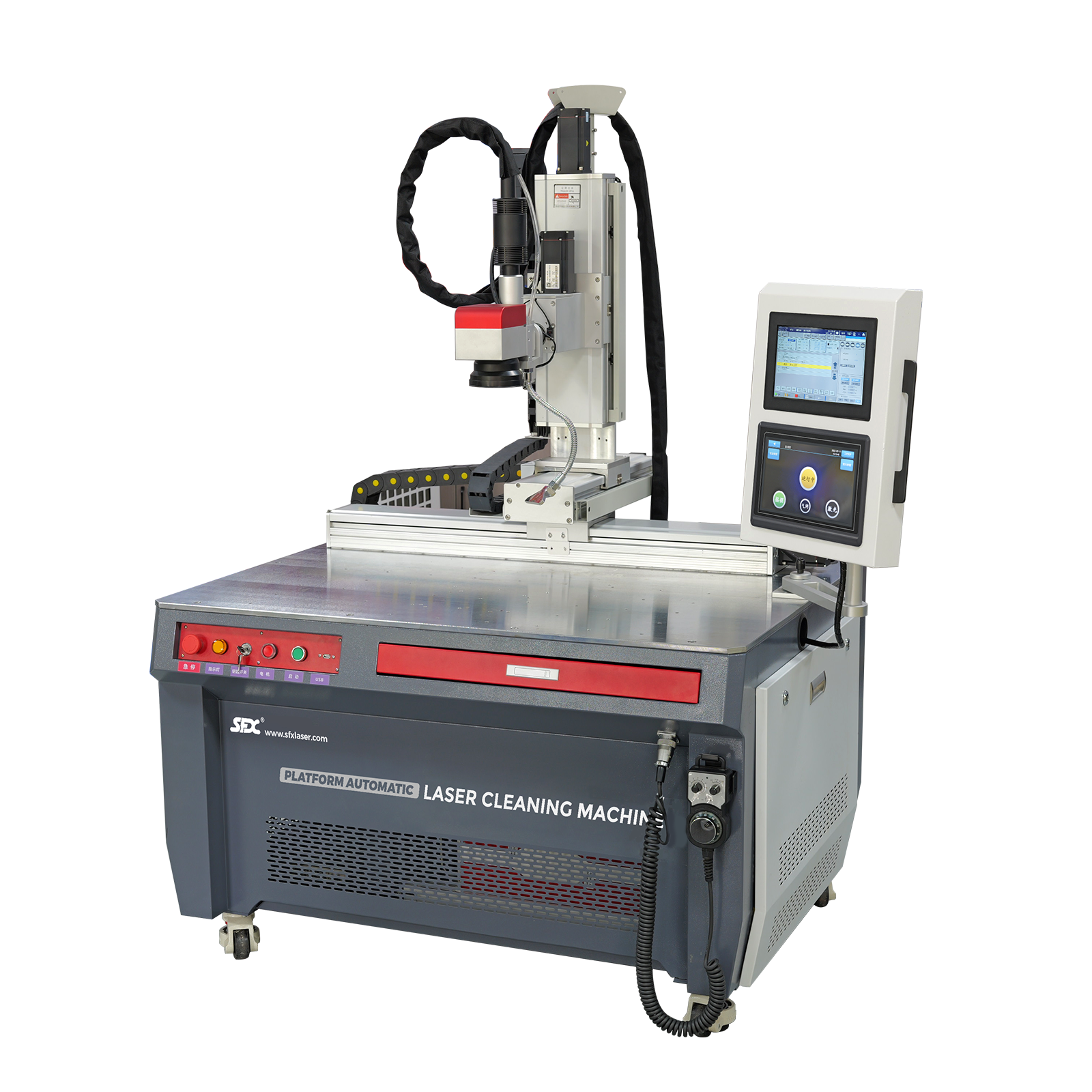 30w 50W 200W 500W fiber laser cleaning machine for paint removal