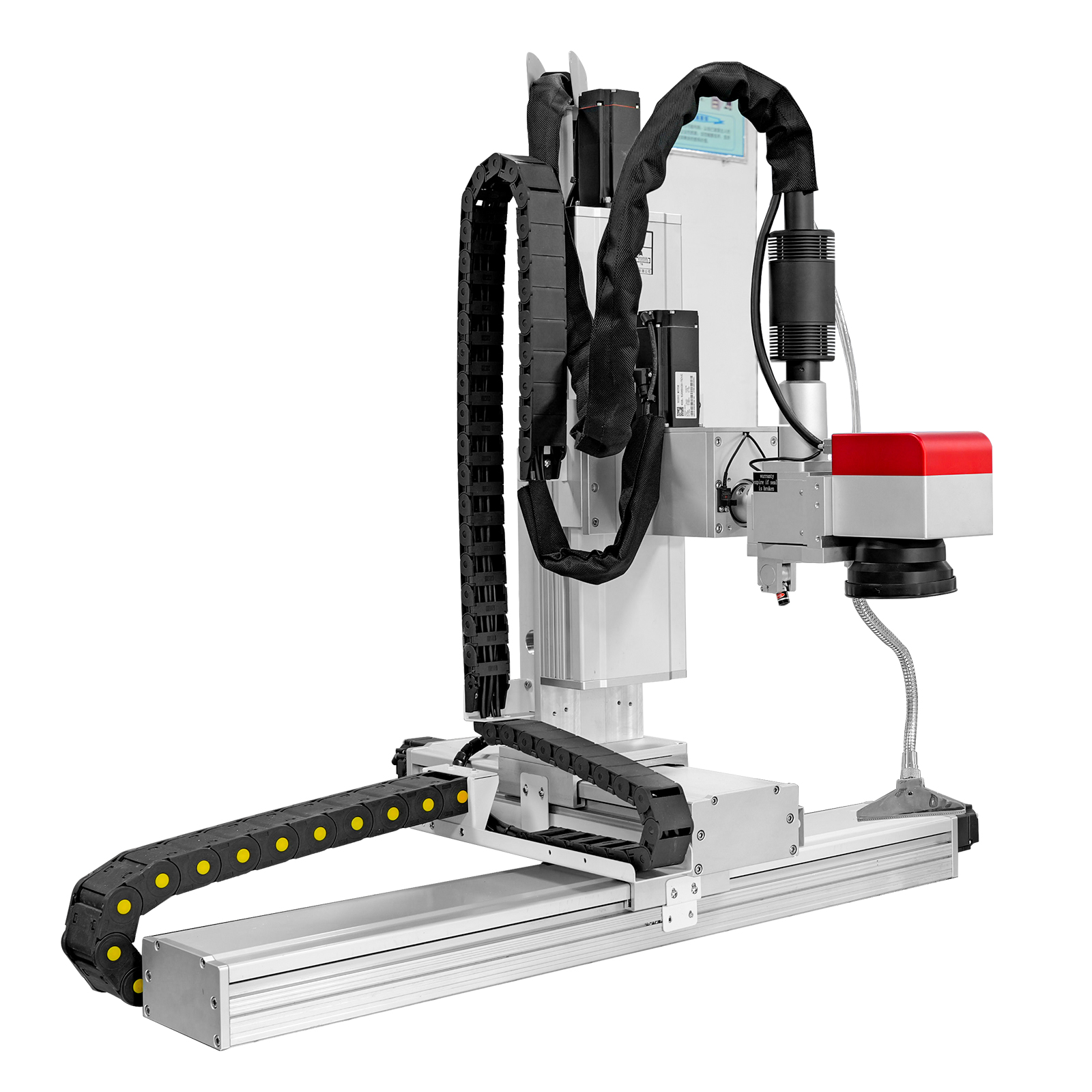 200W 300W 500W plataforma pulsada máquina de limpieza láser automática removedor de revestimiento de pintura de aceite de óxido láser