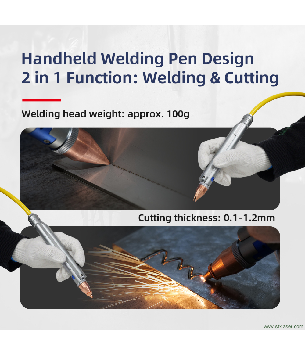 SFX 300W Portable Laser Spot Welder Precision 0.1-1.5mm Thin Metal Plate Welding Machine SFX 300W Portable Laser Spot Welder Precision 0.1-1.5mm Thin Metal Plate Welding Machine