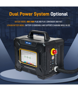 Портативный лазерный маркировочный станок SFX 60W Ручной волоконный лазерный гравер Маркировка металла и неметаллов