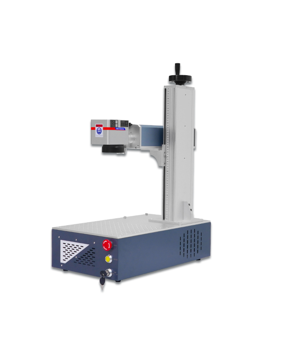 Metal Engraver Fiber Laser Marking Machine Portable 20w 30w 50w Smart Fiber  Laser Marker All-in-one Laser Printer