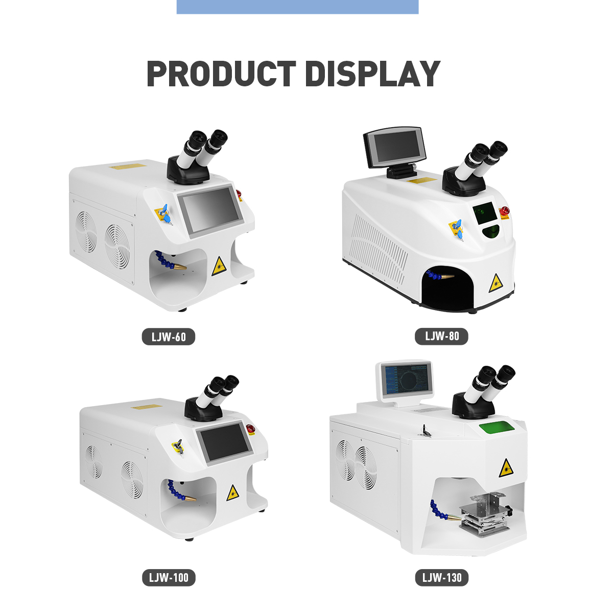 60W 80W 100W 130W Desktop Schmuck Laser Spot Schweißer Metall Gold Silber Schmuck Schweißen Reparatur Maschine