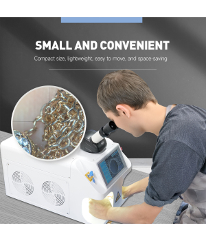 60W 80W 100W 130W Desktop Schmuck Laser Spot Schweißer Metall Gold Silber Schmuck Schweißen Reparatur Maschine