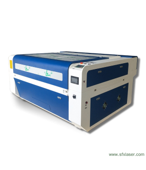 Cortadora láser de CO150 híbrida de 180 W/2 W con banco de trabajo de 1300 × 900 mm y enfriador de agua SA para corte de metales y no metales