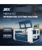 SFX 1300*900mm Fiber & CO2 Integrated Laser Cutting Machine for Metal and Non-metal Precision Cutting SFX 1300*900mm Fiber & CO2 Integrated Laser Cutting Machine for Metal and Non-metal Precision Cutting