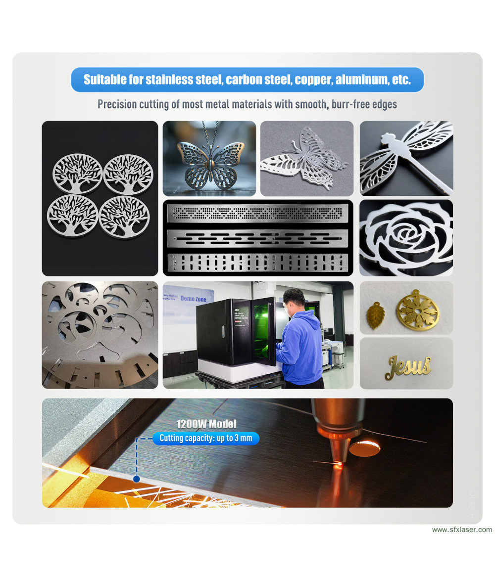 SFX-2030 Air-Cooled Fiber Laser Cutting Machine for Precision Metal Cutting SFX-2030 Air-Cooled Fiber Laser Cutting Machine for Precision Metal Cutting