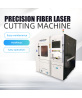 PFLC-6080 1000W/1500W/2000W/3000W Máquina de corte por láser de fibra de alta precisión 600 * 800 mm (24 "* 32") Área de trabajo para oro plata