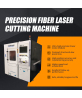 Machine de découpe laser à fibre haute précision PFLC-6080 1000W/1500W/2000W/3000W 600*800mm (24 "* 32") zone de travail pour or argent