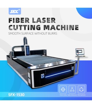 SFX-1530 2000W 3000W Faserlaserschneidemaschine Blech Hochpräzise Laserschneidgravurmaschine mit 1500*3000mm Arbeitsbett