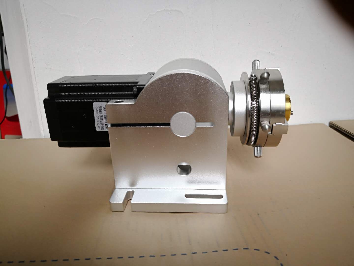 Eje giratorio D69 para grabado de marcado de anillos de joyería