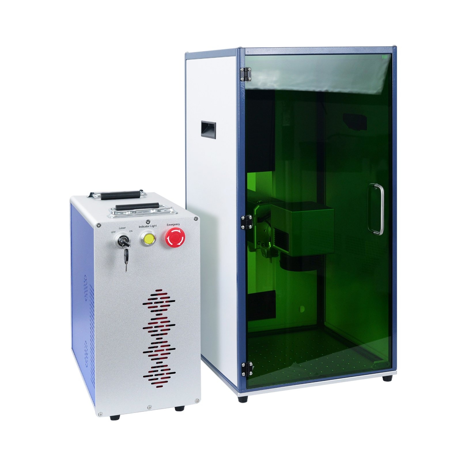 Boîtier de protection laser SFX pour graveur laser à fibre optique de type fendu et graveur laser UV