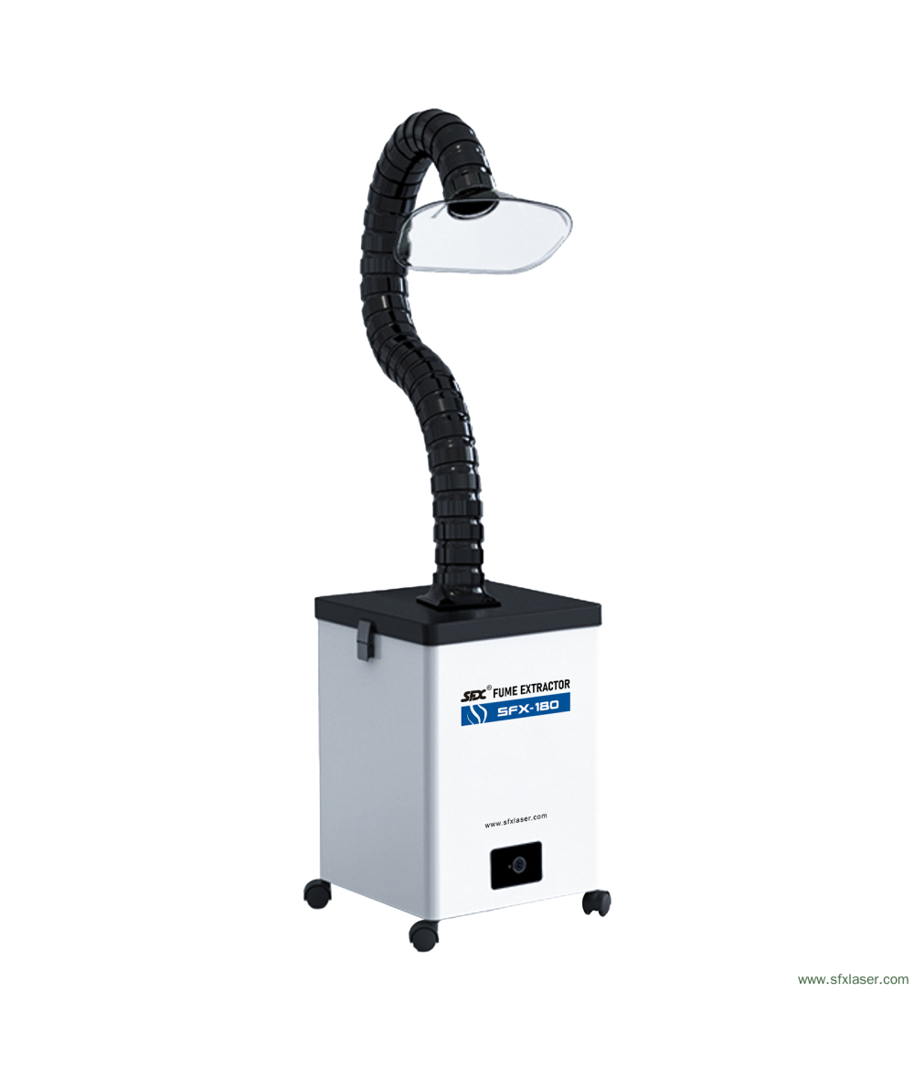 Extracteur de fumée SFX 80 W/135 W avec filtres à 3 étages purificateurs de fumée à aspiration forte Extracteur de fumée SFX 80 W/135 W avec filtres à 3 étages purificateurs de fumée à aspiration forte