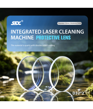 D32*2 SLC-2030B SLC-3040B Double Wobble Laser Cleaning Machine Protective Lens