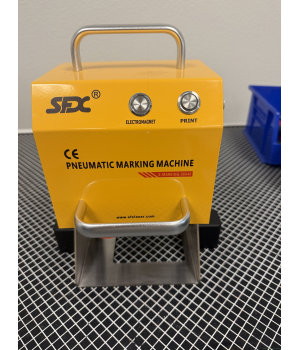 US Stock Second-hand Portable Pneumatic Dot Peen Marking Machine Metal Engraving Machine Chassis Number VIN Code Marking Machine